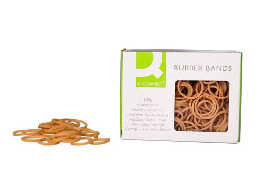 Elasticos q-connect 100 gr numero 3 , Q-connect , 54308 , 5705831146914